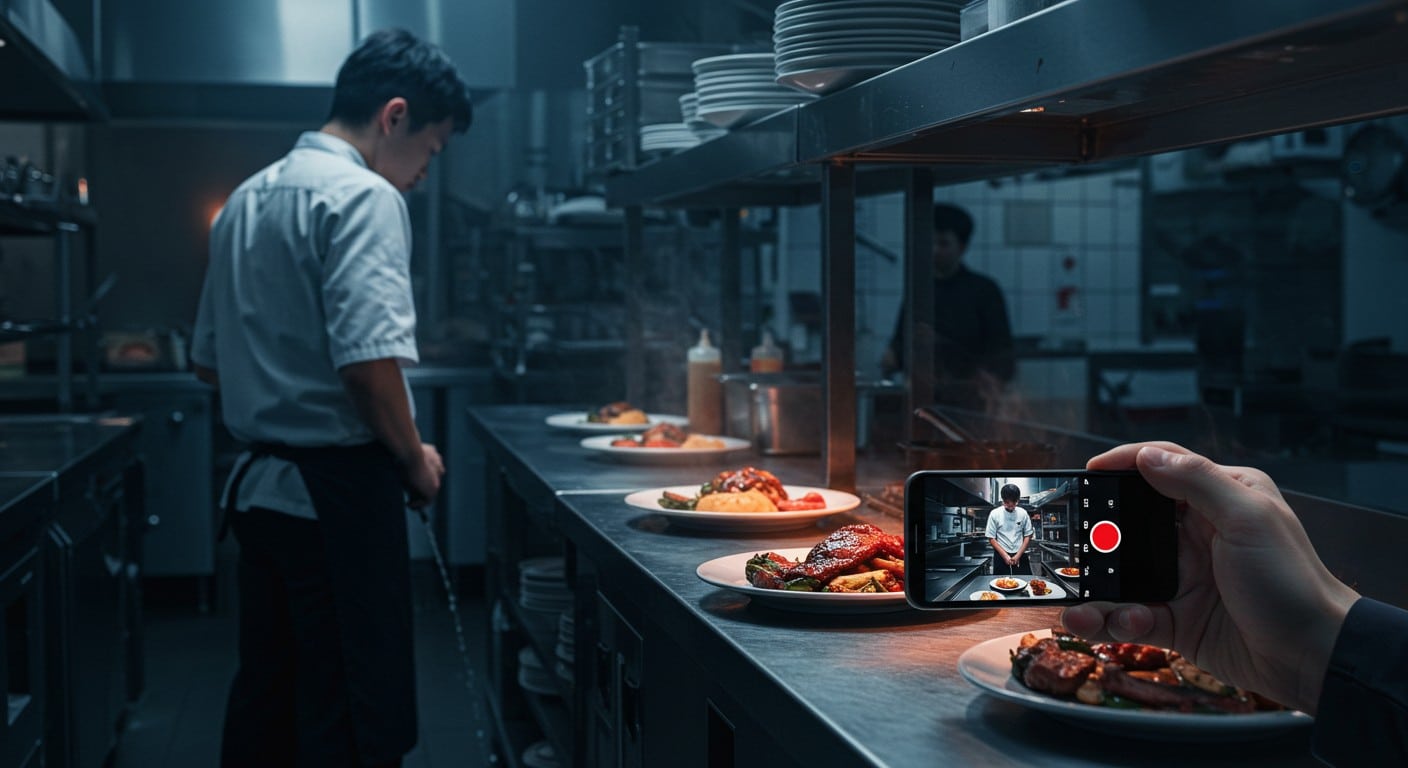 Découvrez l'histoire choquante d'un employé de restaurant filmant ses actes sur la nourriture, menant à 11 ans de prison et des découvertes glaçantes. Un scandale qui interroge la sécurité alimentaire.