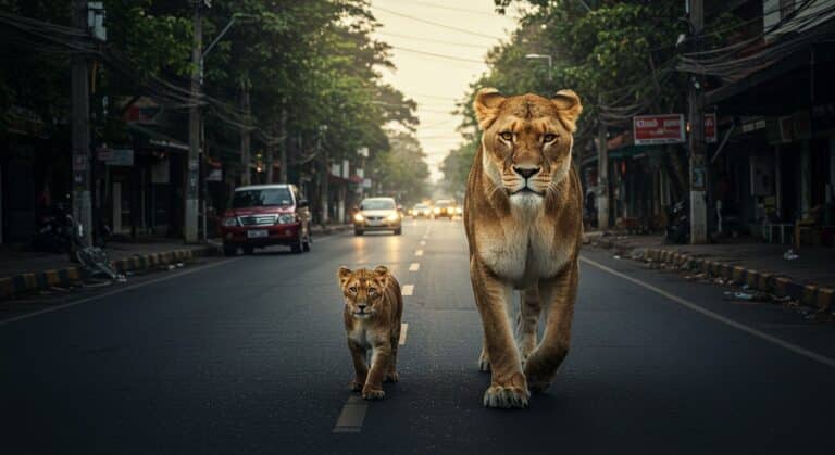 Enfant Attaqué par une Lionne en Thaïlande : Alerte Sécurité