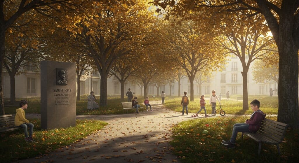 Éragny Honore Samuel Paty : Un Parc pour la Mémoire