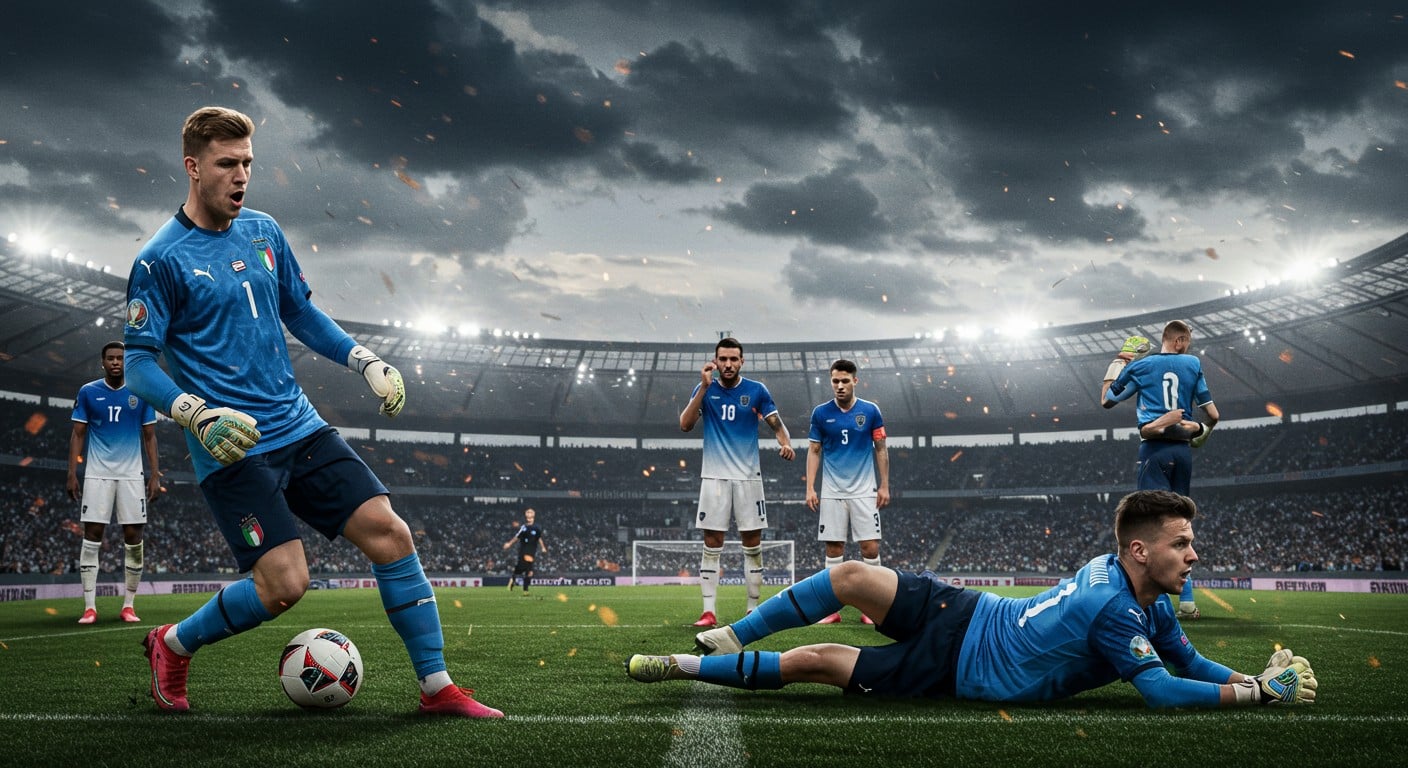 Un cafouillage de Gianluigi Donnarumma lors d'Estonie-Italie secoue le web. Découvrez l'impact de cette erreur et son contexte dans cet article captivant.