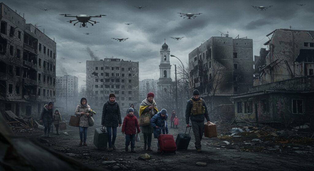 Évacuation à Kramatorsk : Le Donbass Face à la Crise