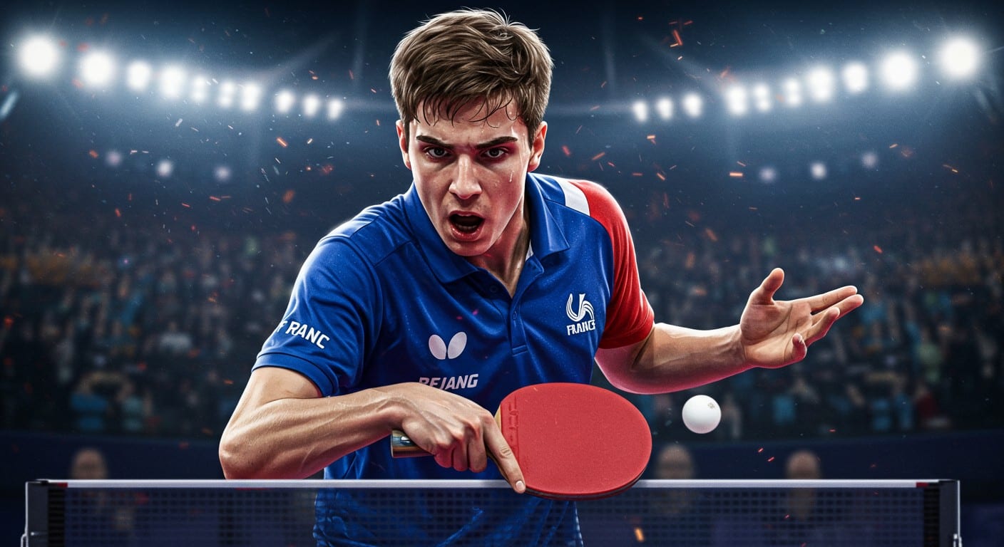Imaginez un jeune Français de 18 ans défier les géants chinois du tennis de table et se qualifier en finale d'un tournoi mythique. Félix Lebrun l'a fait ! Mais que réserve cette finale explosive ?