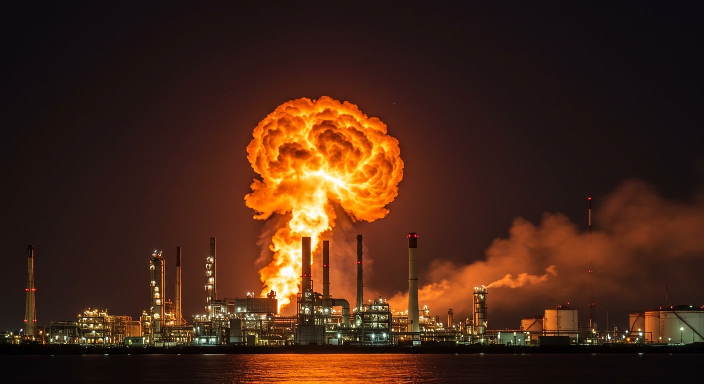 Explosion et incendie à Los Angeles dans une raffinerie : découvrez les détails, les impacts et les mesures prises. Un récit captivant !