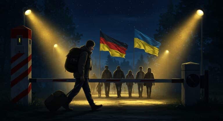 Explosion Arrivées Jeunes Ukrainiens Allemagne