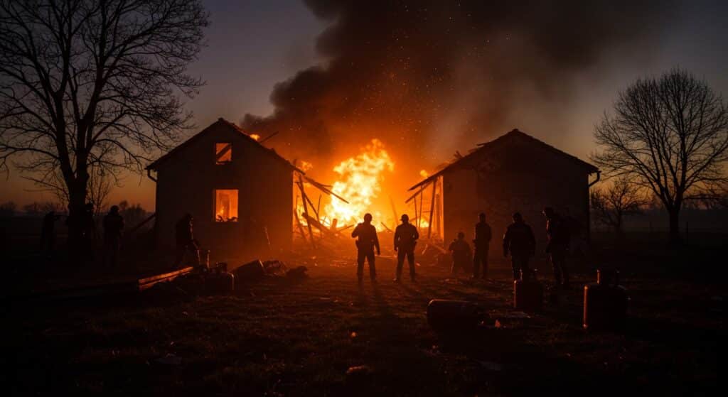 Explosion Fatale en Ferme Italienne : Trois Policiers Tués