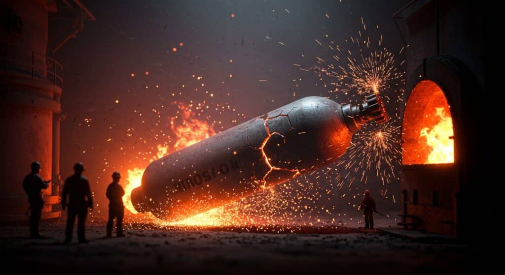 Explosions de Gaz Hilarant : Danger dans les Incinérateurs