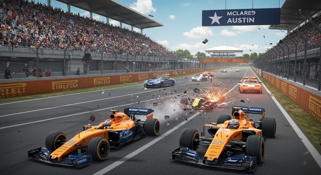 F1 GP États-Unis : Départ Chaotique du Sprint Décrypté