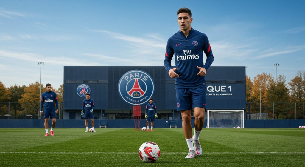 Fabian Ruiz Retour Entraînement Avant Lorient-PSG