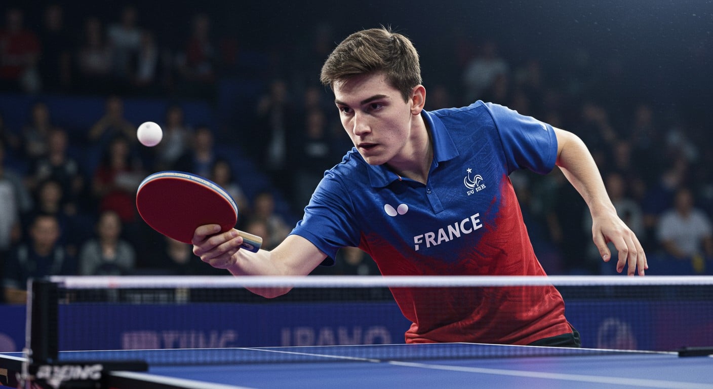 Félix Lebrun, n°7 mondial, atteint les demi-finales du Grand Smash à Pékin. Découvrez son parcours palpitant et ses défis à venir !