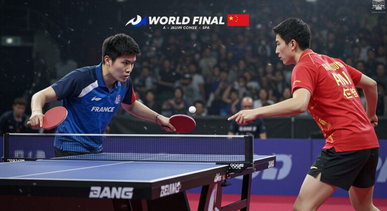 Félix Lebrun Contre Wang Chuqin : Finale Épique à Pékin