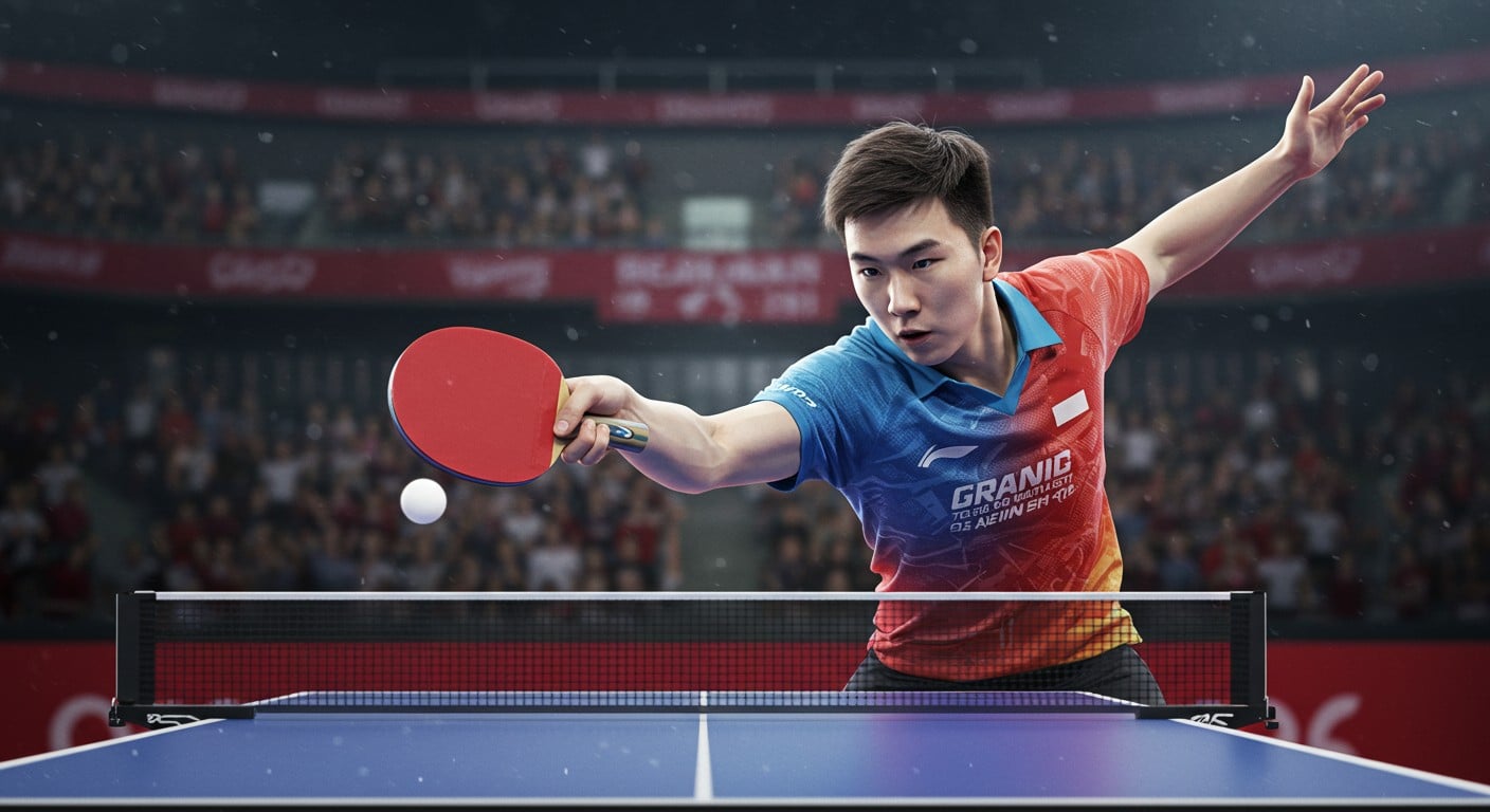 Félix Lebrun affronte Wang Chuqin en finale du Grand Smash de Pékin. Une chance unique pour le Français de marquer l’histoire du tennis de table !