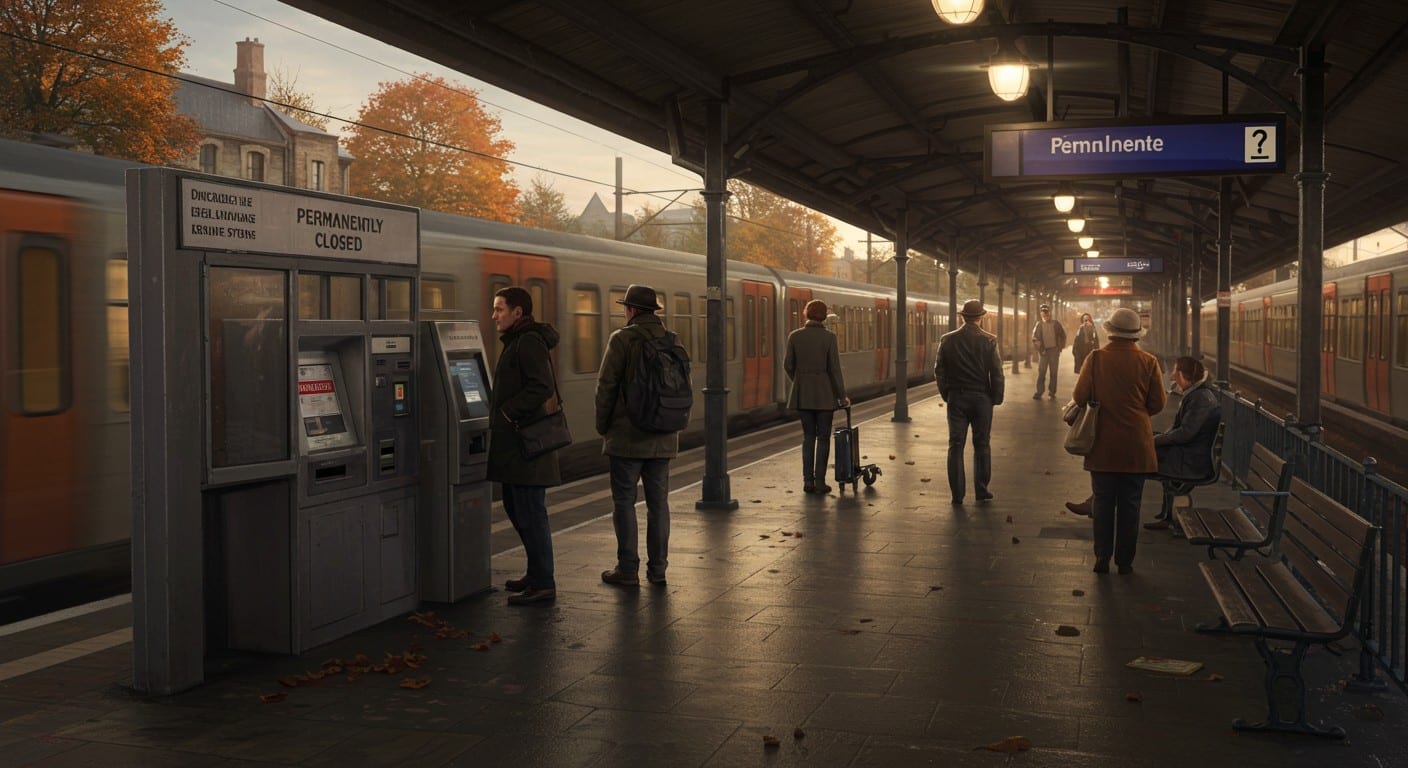 Découvrez pourquoi trois gares de l’Oise ferment définitivement leurs guichets SNCF dèsAnalysant la requête- La demande porte sur la génération d'un article de blog en français à partir d'un article du Parisien concernant la fermeture de guichets SNCF dans trois gares de l'Oise, justifiée par des raisons économiques. novembre. Impacts sur les usagers, alternatives numériques et questions économiques expliquées en détail.