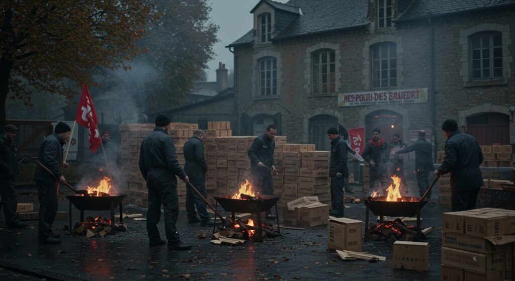 Fermeture Usine Camembert : Grève chez Lactalis