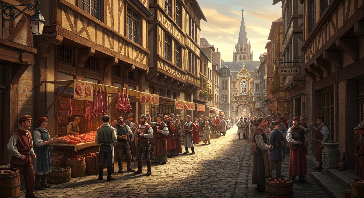 La Frairie des Petits Ventres a sauvé la rue de la Boucherie à Limoges. Découvrez comment une fête tripière a préservé ce trésor médiéval !