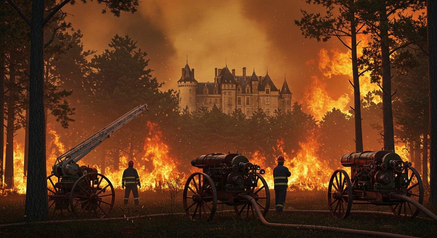 Découvrez les défis des pompiers en Sologne face aux feux de forêt aggravés par le climat. Manque de ressources humaines et matérielles : un rapport alerte sur les risques croissants pour ce massif vital.