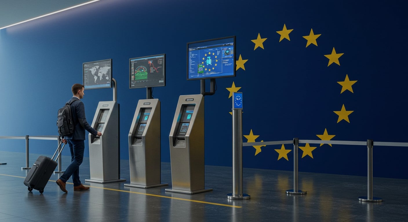 Adieu tampons sur passeports ! Découvrez le système biométrique EES pour sécuriser les frontières européennes et fluidifier les contrôles dès 2025.