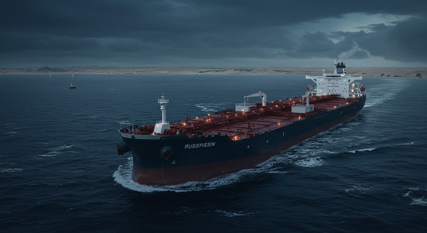 Découvrez les rebondissements autour du pétrolier de la flotte fantôme russe au large de France : commandant libéré, navire en route vers Suez. Enjeux géopolitiques et maritimes analysés en détail.
