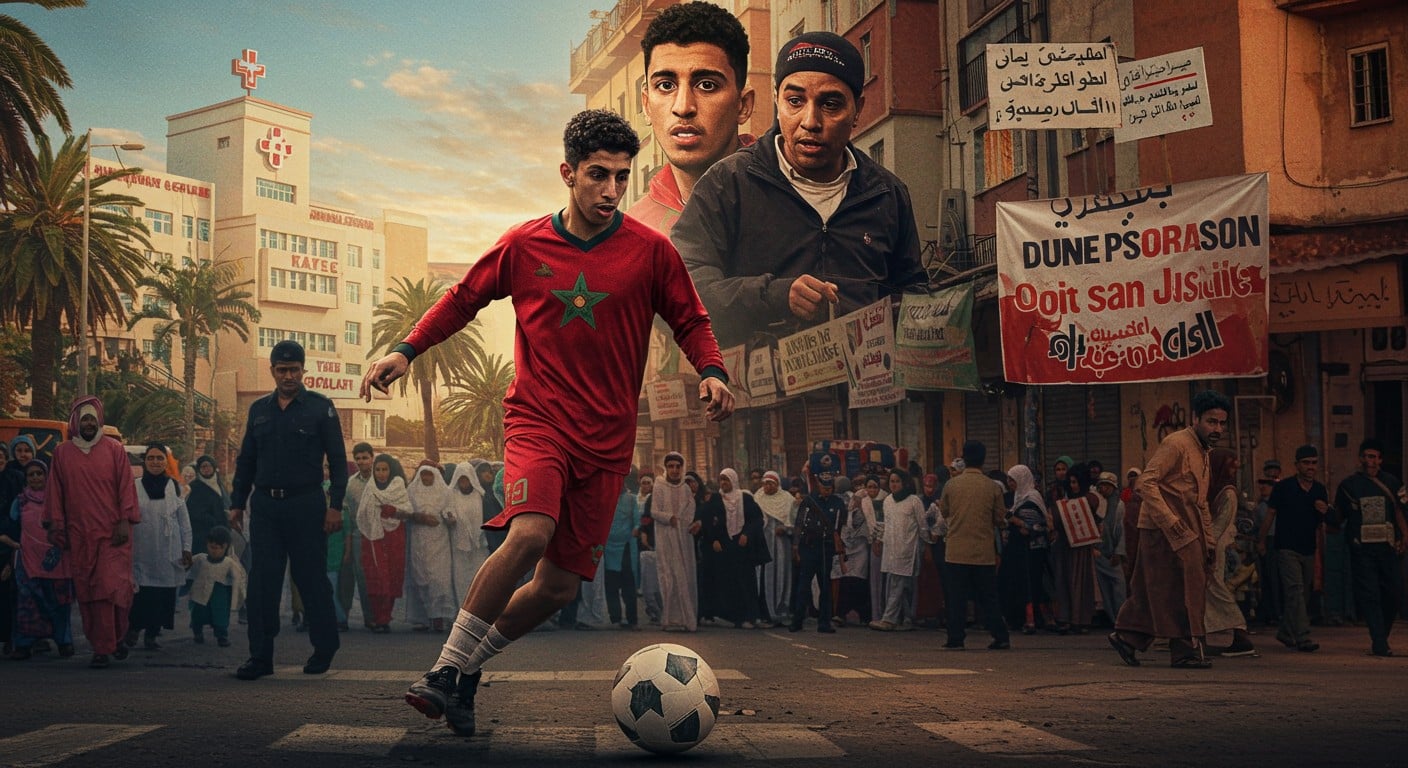 Le football au Maroc, symbole de fierté, reflète les espoirs et frustrations d’une jeunesse en quête de justice sociale avant la CAN 2025.