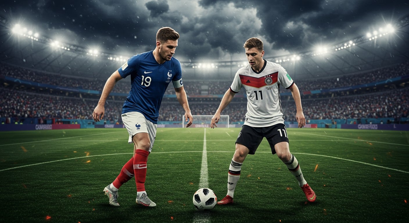 Les Bleues affrontent l’Allemagne en demi-finale aller de la Ligue des Nations. Découvrez la compo, les enjeux et les absentes de ce choc !