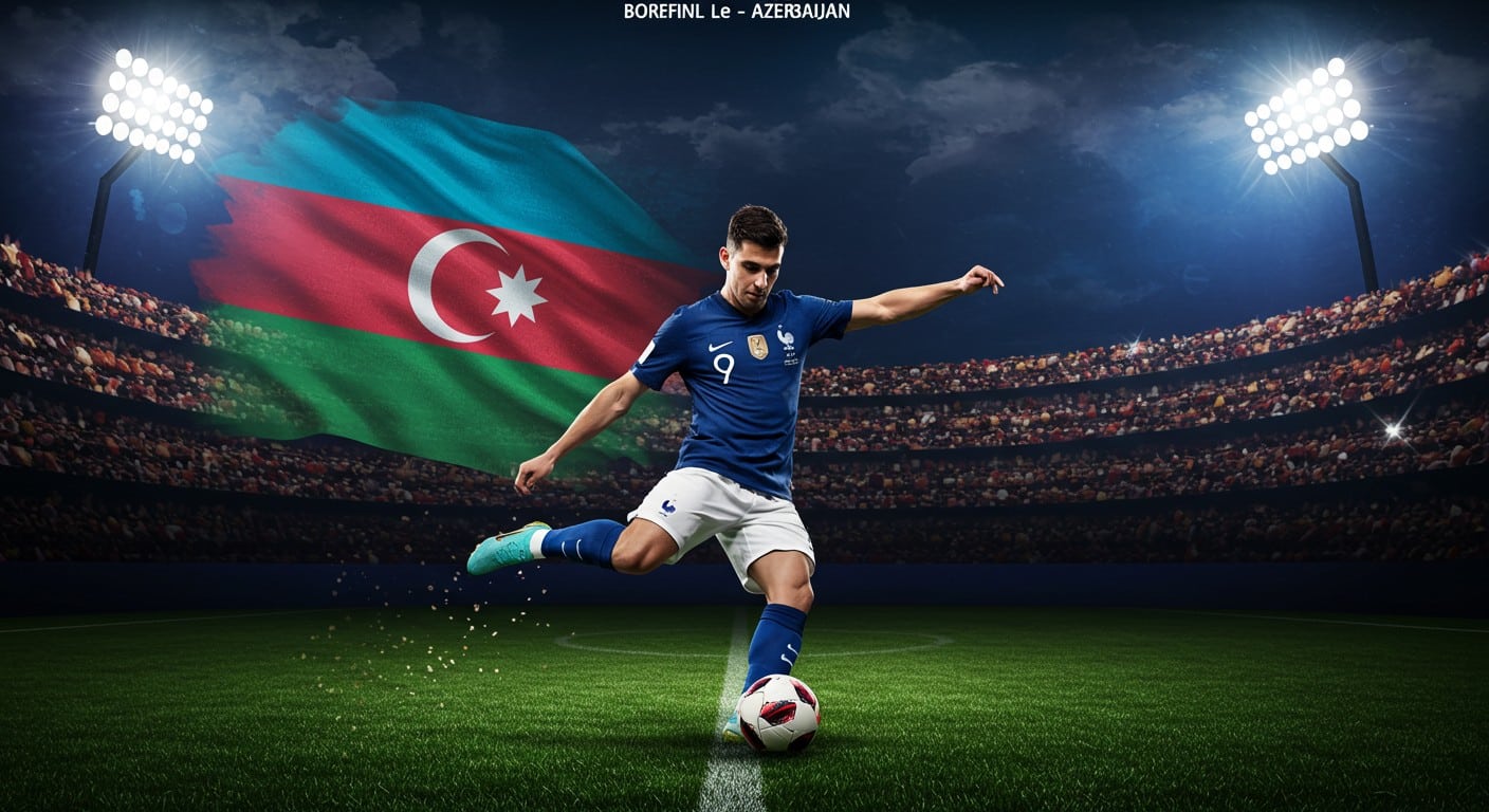 Kylian Mbappé et Hugo Ekitike mènent les Bleus face à l’Azerbaïdjan pour les qualifications de la Coupe du monde 2026. Découvrez la compo probable et les clés du match !