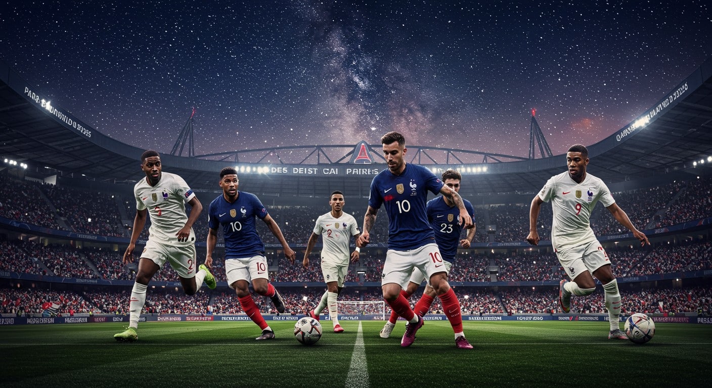 Les Bleus affrontent l’Azerbaïdjan pour les qualifications du Mondial 2026. Suivez ce match clé au Parc des Princes pour une possible qualification !