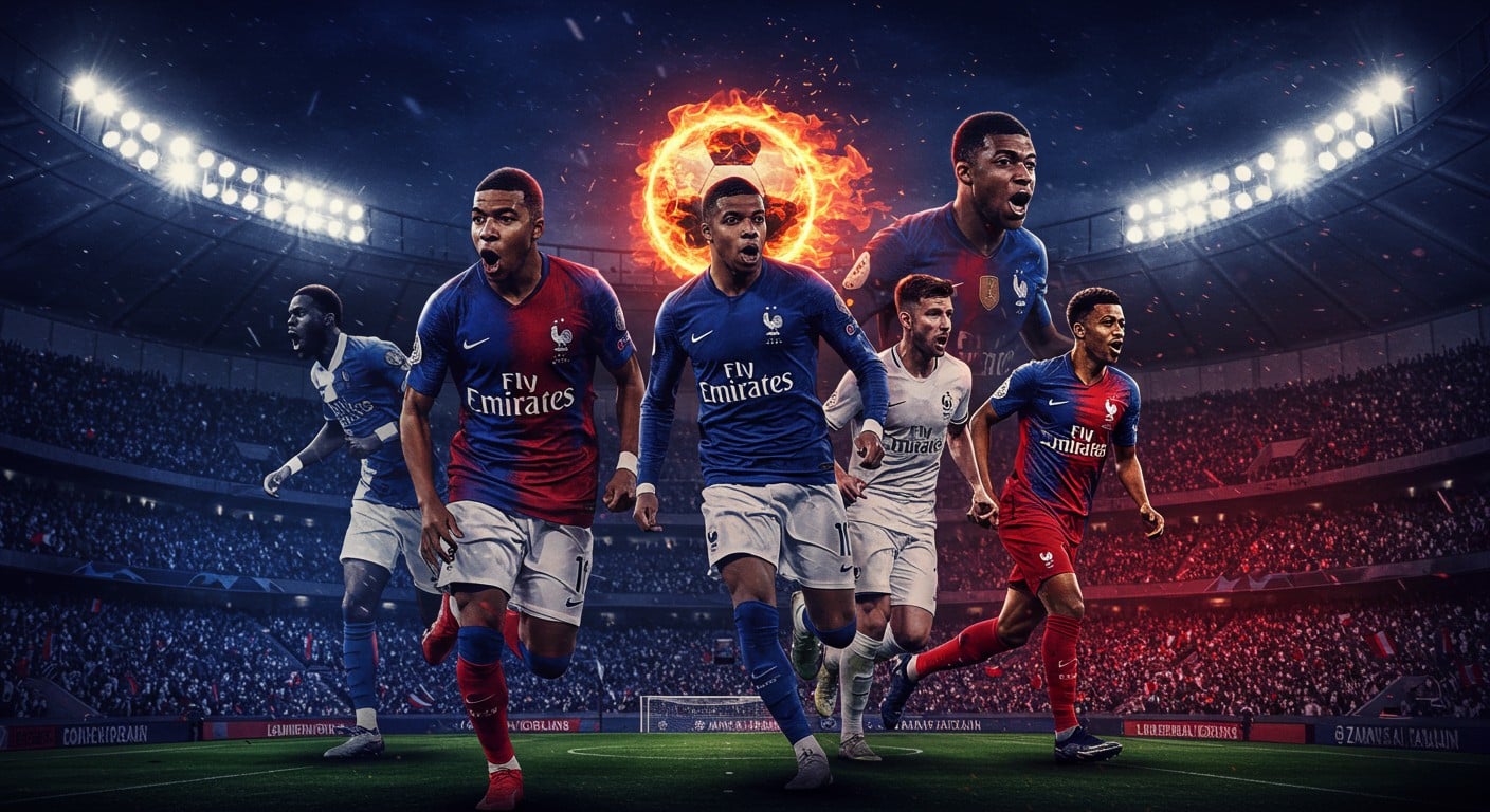 Les Bleus affrontent l'Azerbaïdjan au Parc des Princes. Mbappé peut-il briser le record de Giroud ? Découvrez les enjeux de ce match de qualification !