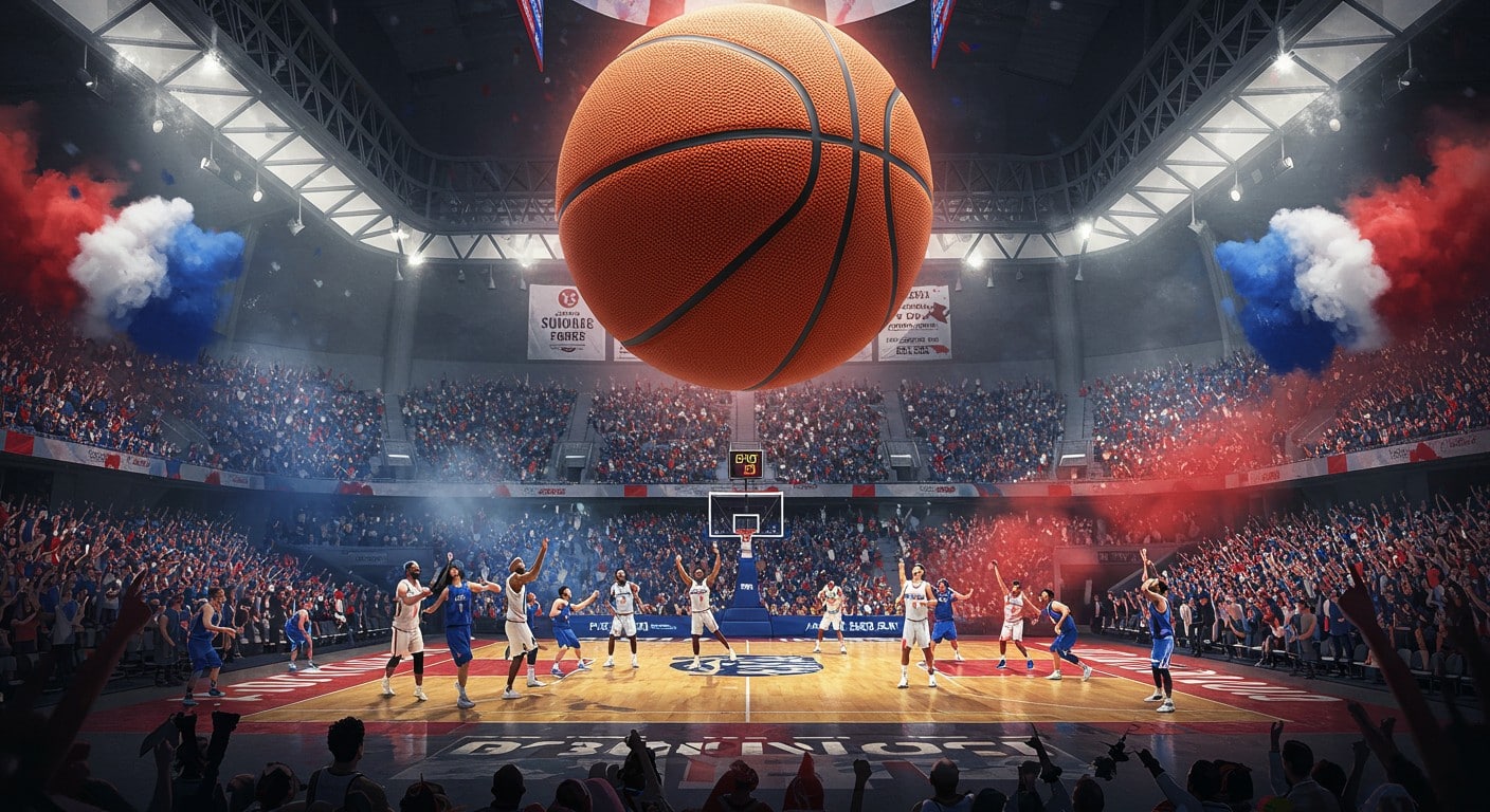 La France vise la Coupe du Monde de basket 2031. Infrastructures, défis, ambitions : plongez dans ce projet audacieux porté par une ferveur olympique !