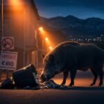 Fréjus Amende 450€ Nourrir Sangliers