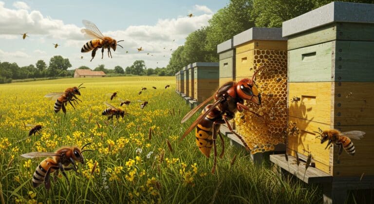 Frelon Asiatique : Menace Croissante pour les Abeilles