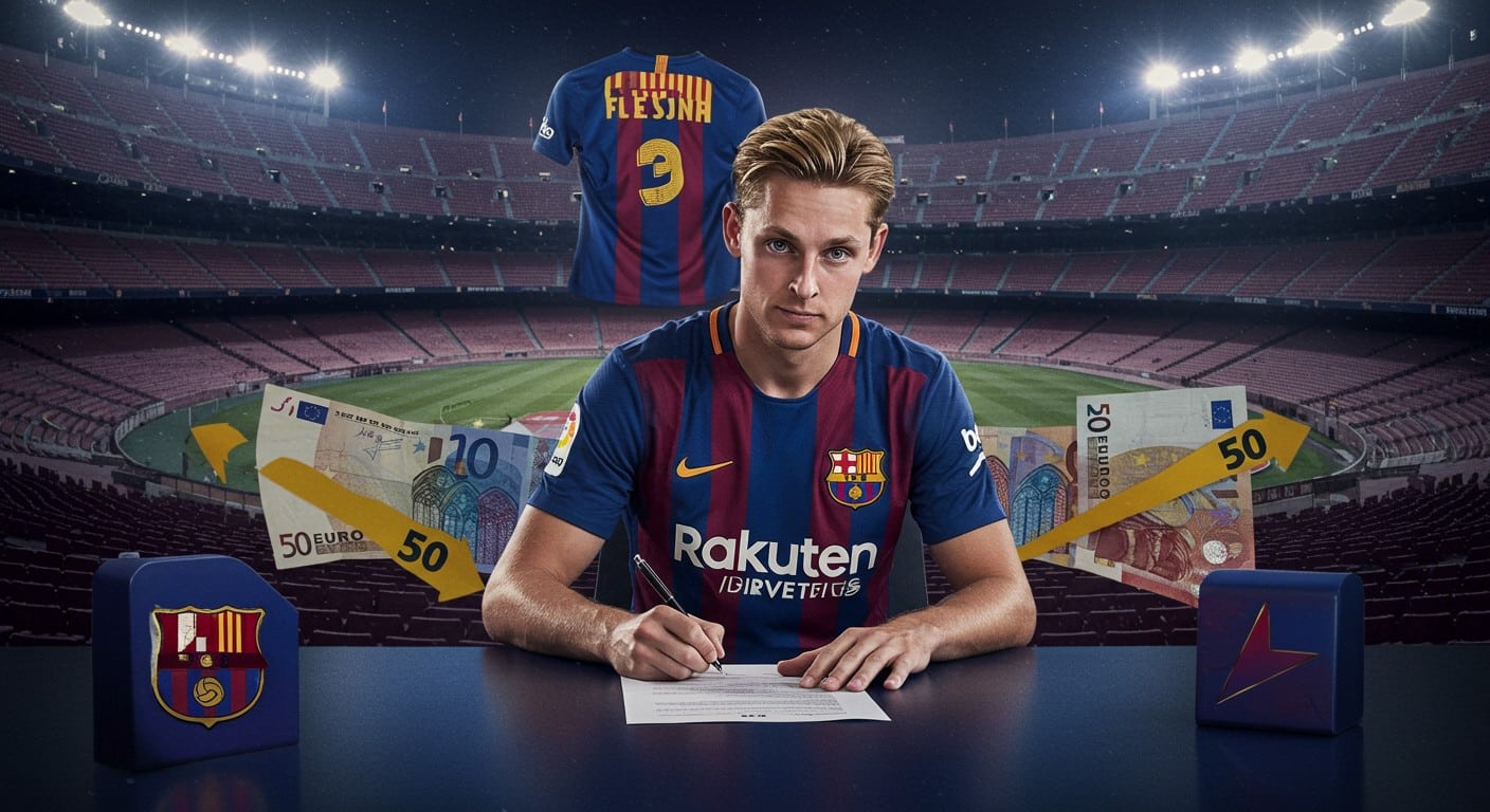 Découvrez comment Frenkie de Jong a accepté une réduction de salaire pour prolonger au FC Barcelone jusqu'en 2029. Analyse de son impact, des finances du club et des perspectives futures dans cet article détaillé.