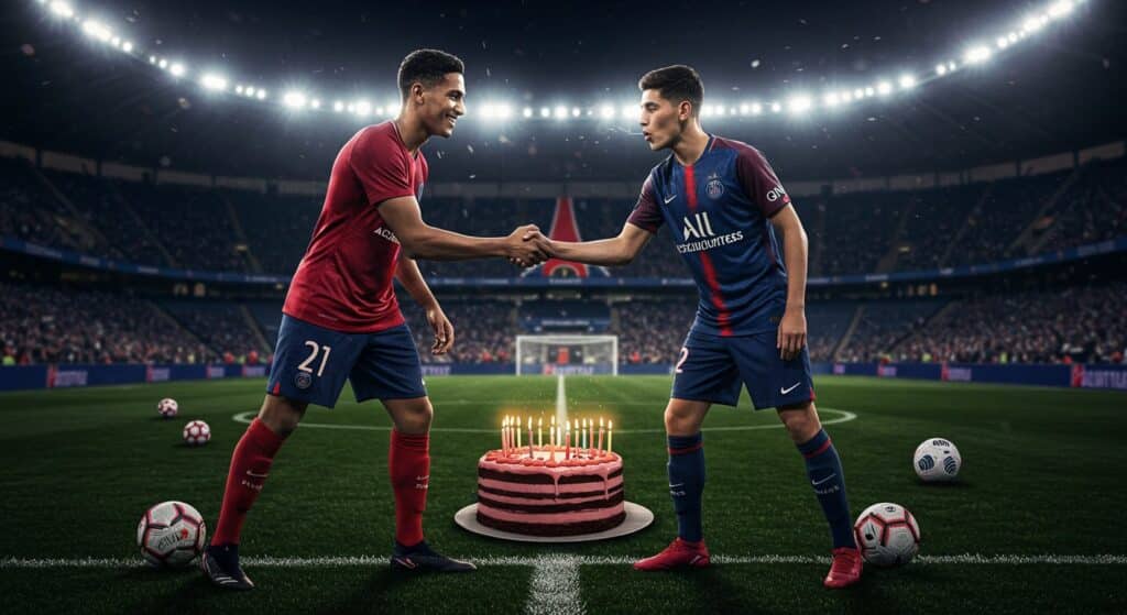 Frères Doué : Anniversaire et Affrontement PSG-Strasbourg