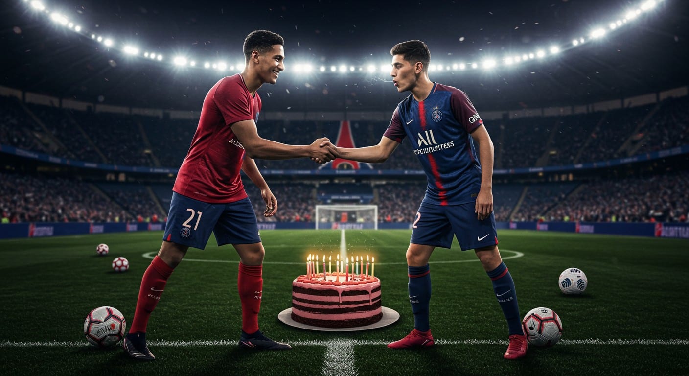 Découvrez l'histoire touchante des frères Désiré et Guéla Doué qui s'affrontent en Ligue 1 le jour de l'anniversaire de l'aîné. Un match PSG-Strasbourg chargé d'émotions familiales et sportives !