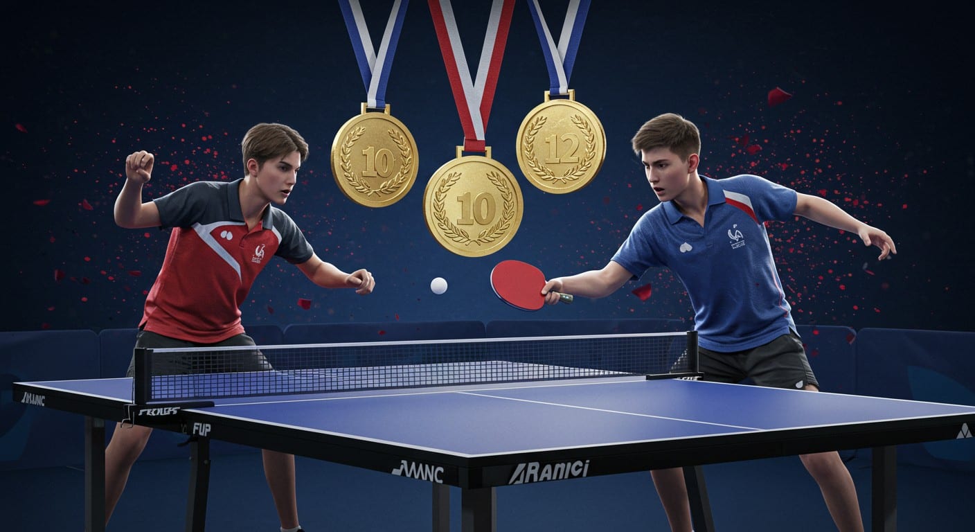 Les frères Lebrun mènent le tennis de table français vers des sommets historiques. Découvrez leur ascension et leur impact sur le sport européen.