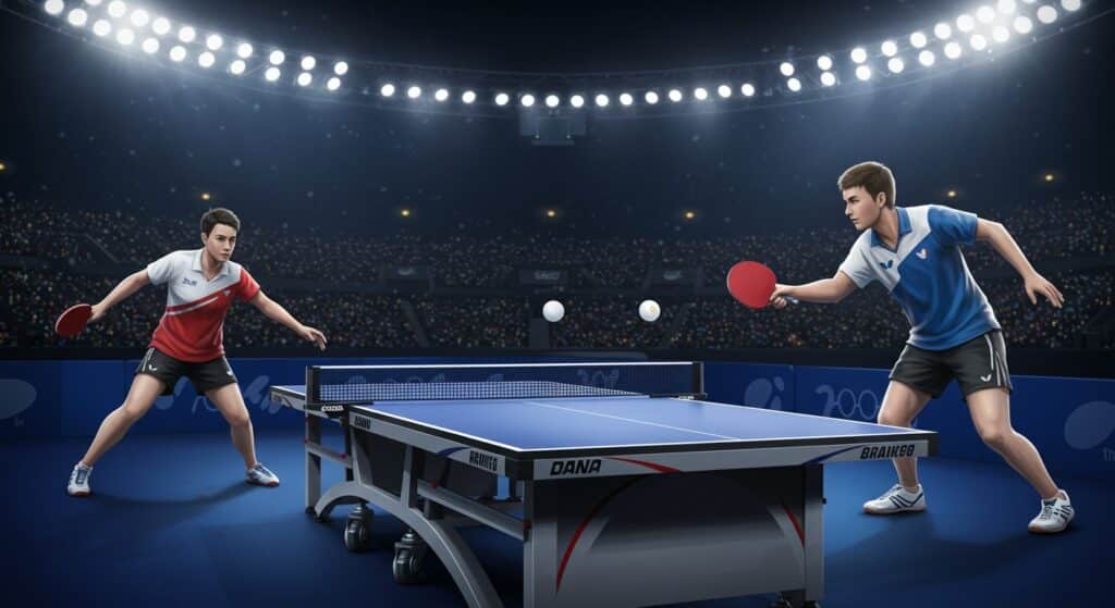 Frères Lebrun : Triomphe Éclatant en Tennis de Table