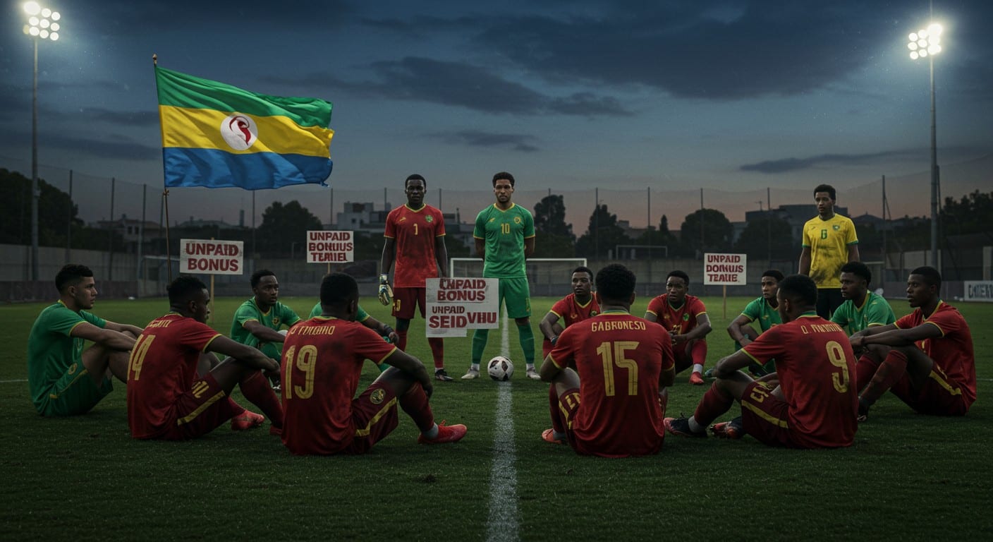 Découvrez le chaos au Gabon : grève des joueurs, primes non payées et conditions déplorables avant le match décisif contre le Burundi pour la Coupe du monde 2026. Une qualification historique en péril ?