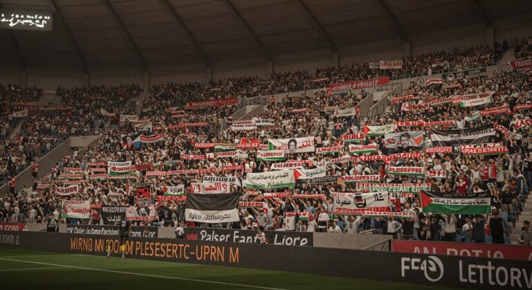 Galatasaray-Liverpool : Banderoles Pro-Palestine en Ligue des Champions