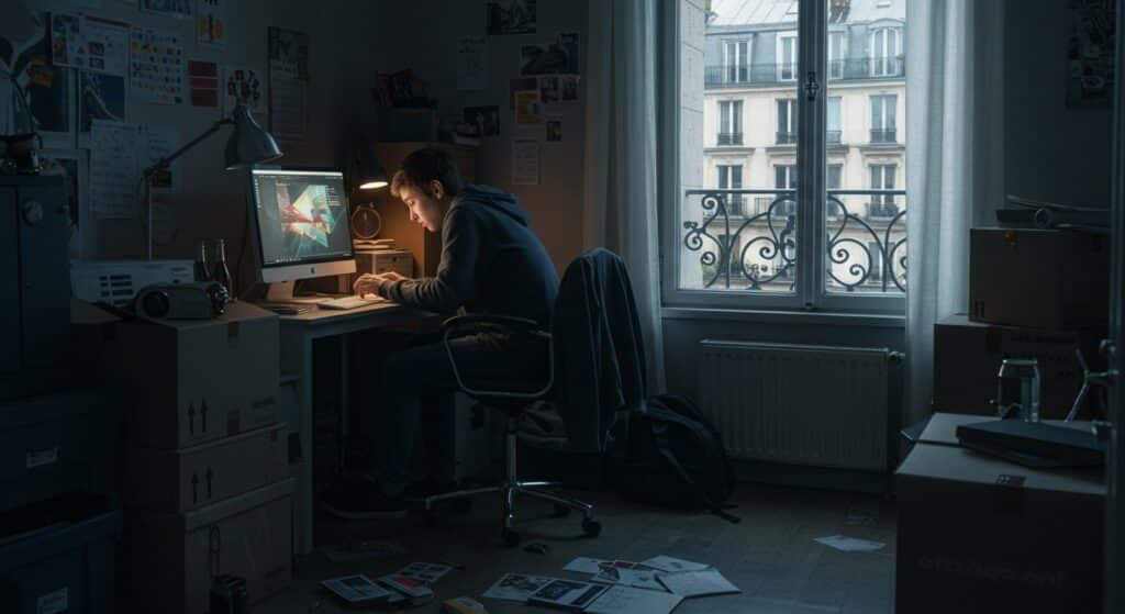 Galère Étudiante à Paris : Logement, Stress et Solitude