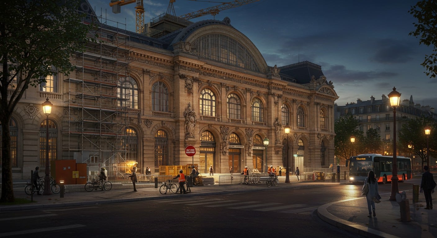 Découvrez les chantiers géants à la Gare de Lyon : restauration historique et transformation urbaine côté Seine. 850 places vélo, façades rajeunies... Quels changements pourAnalysant la requête- La demande porte sur la génération d'un article de blog en français à partir d'un article du Parisien sur les travaux à la gare de Lyon. 2029 ?