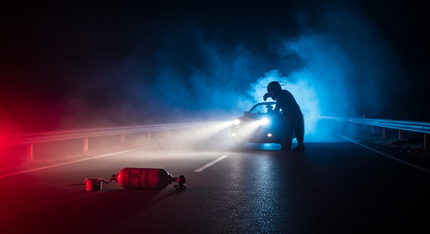 Le gaz hilarant, prisé des jeunes, échappe aux contrôles routiers. Découvrez ses dangers, ses effets et l’urgence d’agir pour la sécurité routière.