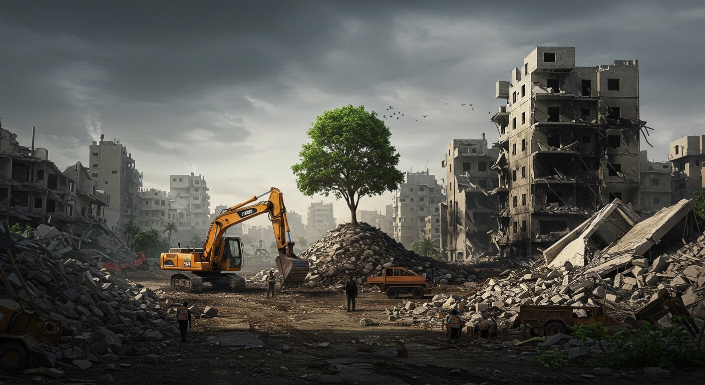 Gaza face à une reconstruction titanesque : gravats, pollution, bombes non explosées. Quels défis attendent ce territoire dévasté ?