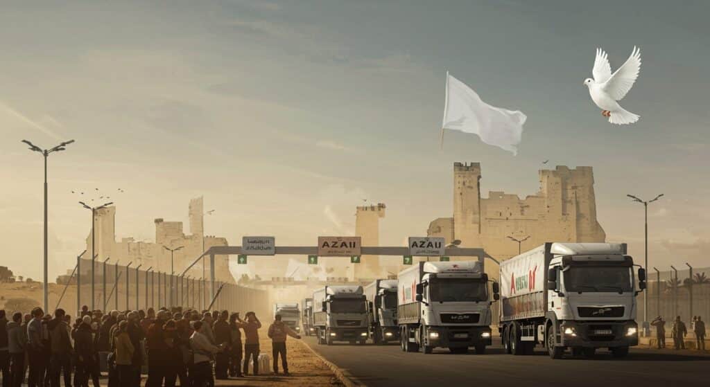 Gaza : Rafah Rouvre, 600 Camions d’Aide en Route