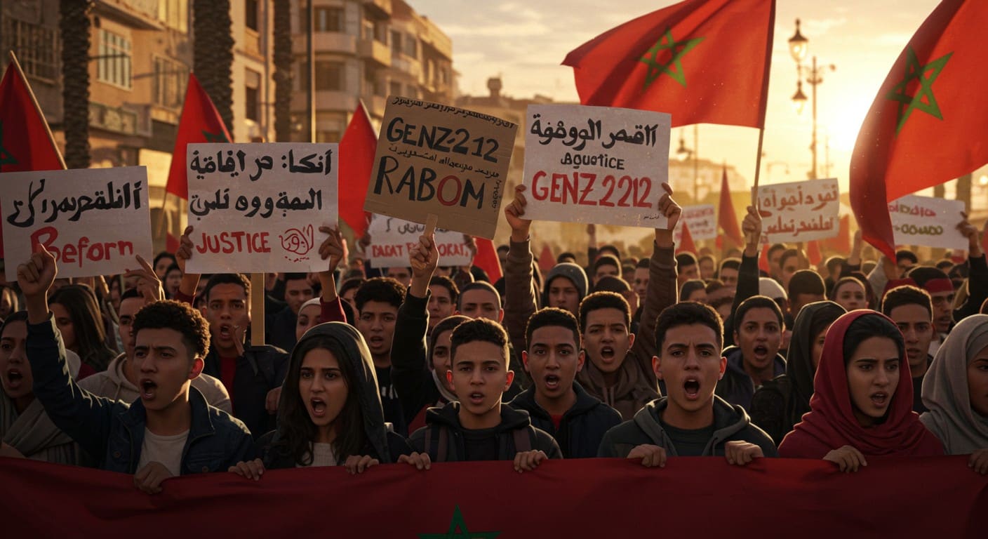La jeunesse marocaine de GenZ212 manifeste pour des réformes et contre la corruption. Découvrez leurs revendications et les réponses du gouvernement.
