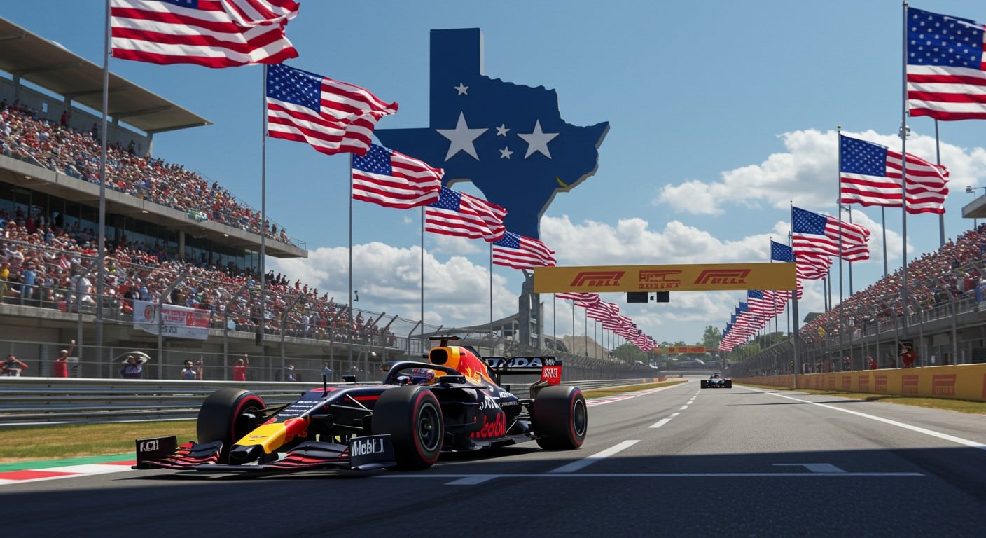 Max Verstappen domine la pôle au GP des États-Unis 2025, devant Norris. Piastri déçoit, Hadjar crashe. Découvrez la grille et les enjeux !