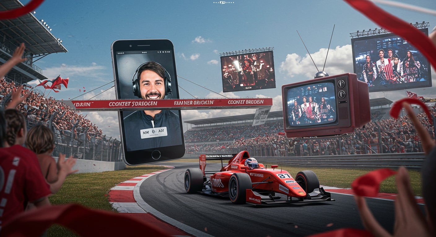 Découvrez pourquoi France Télévisions diffuse la course Formule 4 de Squeezie au GP Explorer. Un événement hybride entre streaming et TV qui attire familles et jeunes fans de sport auto.