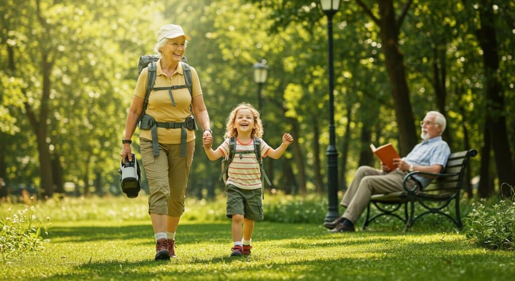 Grands-Parents Modernes : Fin des Corvées Familiales