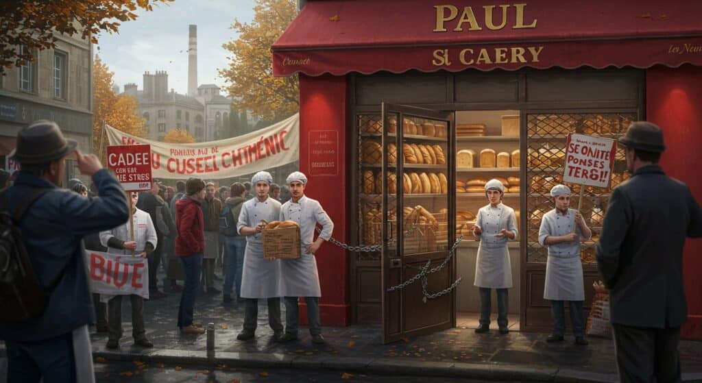 Grève Boulangeries Paul : Fermetures et Harcèlement