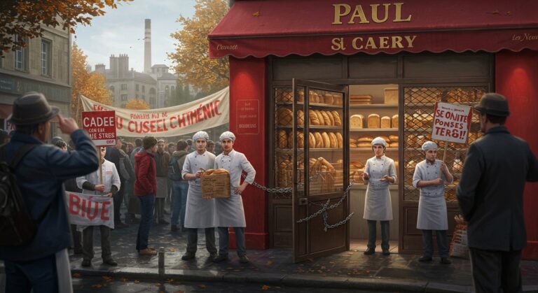 Grève Boulangeries Paul : Fermetures et Harcèlement