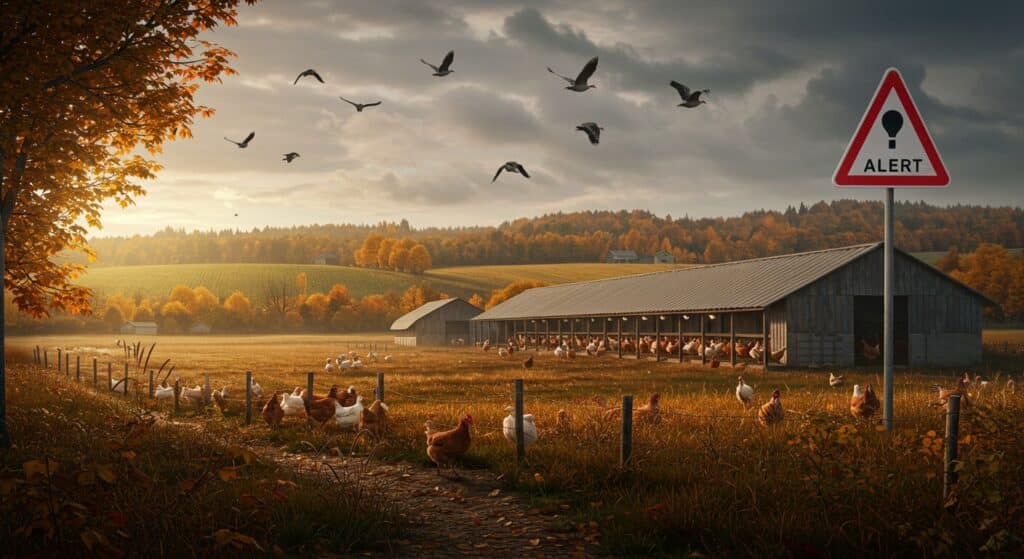 Grippe Aviaire en France : Alerte au Risque Modéré