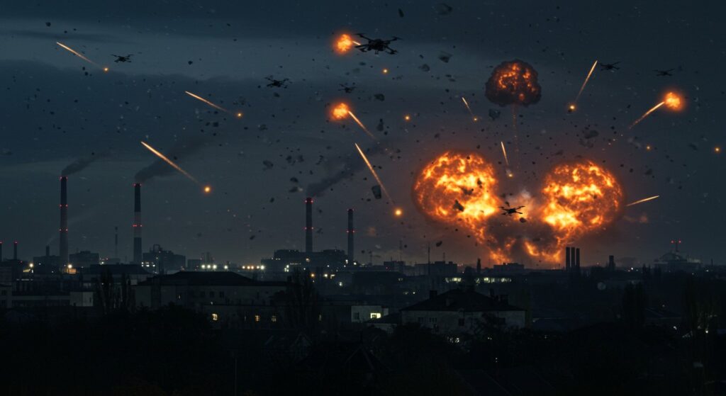 Guerre en Ukraine : 209 Drones Russes Abattus en Une Nuit