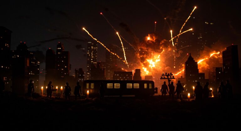 Guerre en Ukraine : Kiev Plongée dans le Chaos Nocturne